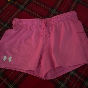 girls under armor shorts